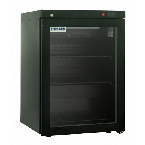 Холодильный шкаф POLAIR DM102-Bravo черный с замком